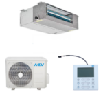 Aparat aer conditionat tip DUCT Ubbink 48000 BTUh, ZMTI-48HFN8-C3, WiFi, Functie Follow Me, Sleep Mode, Timer