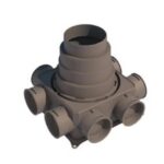 DISTRIBUITOR TUBULATURA ROTUNDA DBOX 208 8x75, 125-180, CU 4 DOPURI SI 8 REGULATOARE (OBTURATOR)