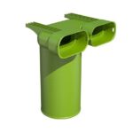 COT ANEMOSTAT TUBULATURA OVALA 90° 2X60/130MM ;1 BUCATA/PUNGA, 56 BUCATI/PALET