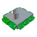 DISTRIBUITOR TUBULATURA OVALA, DN180 11x 50x100 + 3x 60x130, 11+3 CAI