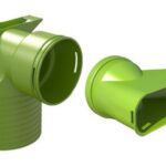 COT ANEMOSTAT SCURT TUBULATURA OVALA 90° 1X50/140MM ;1 BUCATA/PUNGA, 81 BUCATI/PALET