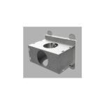 PLENUM/ CUTIE CONEXIUNE PENTRU GRILA "ART", 200X100MM, TUBULATURA 100/125MM