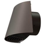 PRIZA AER PROASPAT CONTEGO CU IESIRE PRIN PERETE 180MM, ANTRACIT