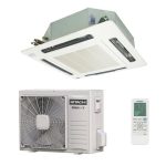 Aparat aer conditionat tip caseta primary Hitachi 34000 BTUh, timer, auto, pompa de apa Inclusa, clasa A++