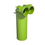 COT ANEMOSTAT TUBULATURA ROTUNDA 90° 2XD75/63MM ;1 BUCATA/PUNGA, 56 BUCATI/PALET