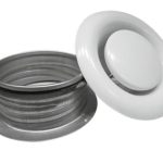 VENTIL ANEMOSTAT DE EXTRACTIE 125MM (AER VICIAT - METALIC)